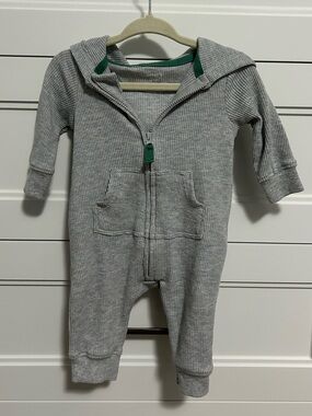 Carters Dinosaur Hooded Zip One-Piece - 3M